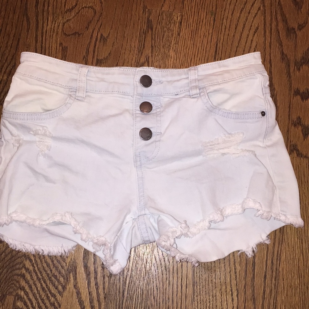 White shorts